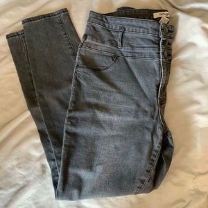 Refuge stretch High waisted skinny jeans size 14
